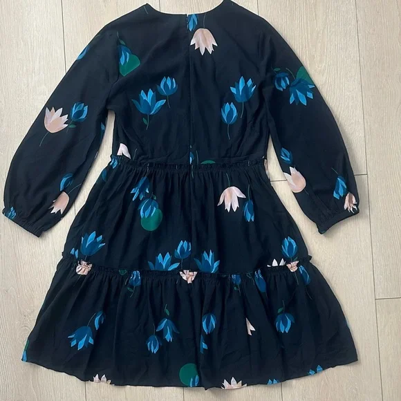 Ann Taylor Floral Midi Dress – Size 4 - Picture 3 of 8